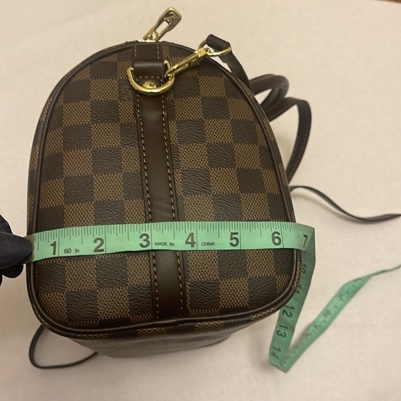 LV Inspired Damier Ebene Speedy Bandouliere - Picture 5 of 7